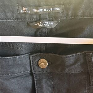 Lee Riders Black Slim Fit Jeans